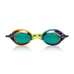 Kids Goggles|Racing-Speedo Jr. Vanquisher 2.0 Mirrored Goggle Navy