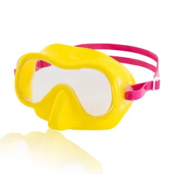 Kids Goggles-Speedo Kids Adventure Mask Yellow Pink