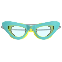 Kids Goggles-Speedo Kids Sunny G Cat Eye Turkish Sea Yellow