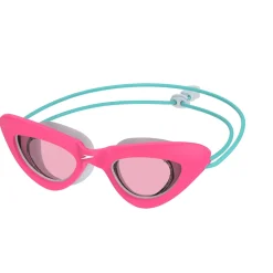 Kids Goggles-Speedo Kids Sunny G Cat Eye Pink Blue