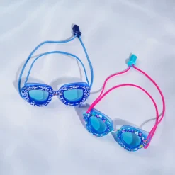 Kids Goggles-Speedo Kids Sunny G Pop Seasiders Print Blue