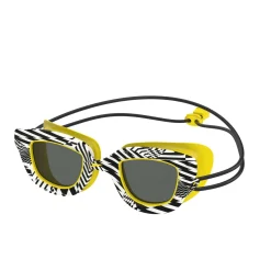 Kids Goggles-Speedo Kids Sunny G Pop Seasiders Print Black Yellow