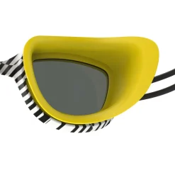 Kids Goggles-Speedo Kids Sunny G Pop Seasiders Print Black Yellow