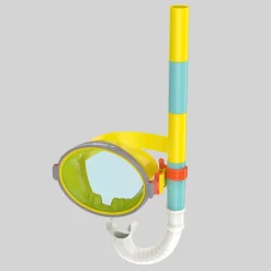 Snorkelling|Mask & Snorkels-Speedo Lido Mask Set Yellow