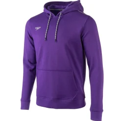 Teamwear-Speedo Long Sleeve Hooded Sweatshirt Purple