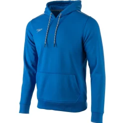 Teamwear-Speedo Long Sleeve Hooded Sweatshirt Blue