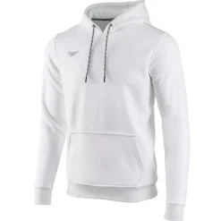 Teamwear-Speedo Long Sleeve Hooded Sweatshirt White