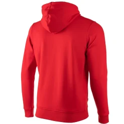 Teamwear-Speedo Long Sleeve Hooded Sweatshirt Red