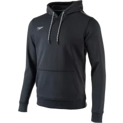 Teamwear-Speedo Long Sleeve Hooded Sweatshirt Black