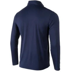 Teamwear-Speedo Long Sleeve Solid Quarter Zip Navy