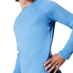 Rashguards-Speedo Long Sleeve Swim Rashguard Blue