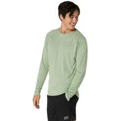 Rashguards-Speedo Long Sleeve Swim Rashguard Sage green