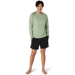 Rashguards-Speedo Long Sleeve Swim Rashguard Sage green