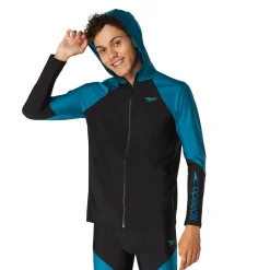 Rashguards-Speedo Long Sleeve Top With Hoodie
