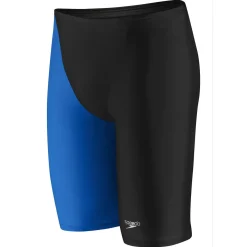 Tech Suits-Speedo LZR Elite 2 High Jammer - Fina Approved Blue Black