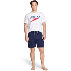 Teamwear-Speedo Male Fleece Short 18 Nautical Navy