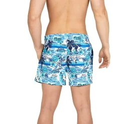 Swim Trunks & Boardshorts-Speedo Malibu Cruise Redondo Edge Volley 14" Turkish Sea