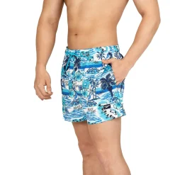 Swim Trunks & Boardshorts-Speedo Malibu Cruise Redondo Edge Volley 14