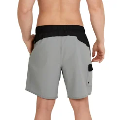 Swim Trunks & Boardshorts-Speedo Marina Flex Volley 18" Grey