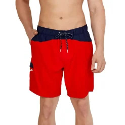 Swim Trunks & Boardshorts-Speedo Marina Flex Volley 18" Red