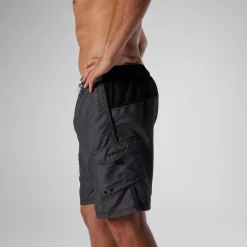 Swim Trunks & Boardshorts-Speedo Marina Sport Volley Heather Gray