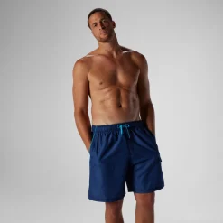 Swim Trunks & Boardshorts-Speedo Marina Volley Blue