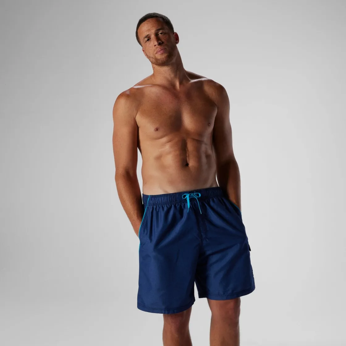 Swim Trunks & Boardshorts-Speedo Marina Volley Blue