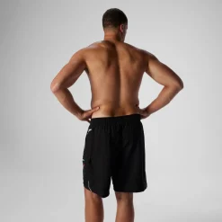 Swim Trunks & Boardshorts-Speedo Marina Volley Black