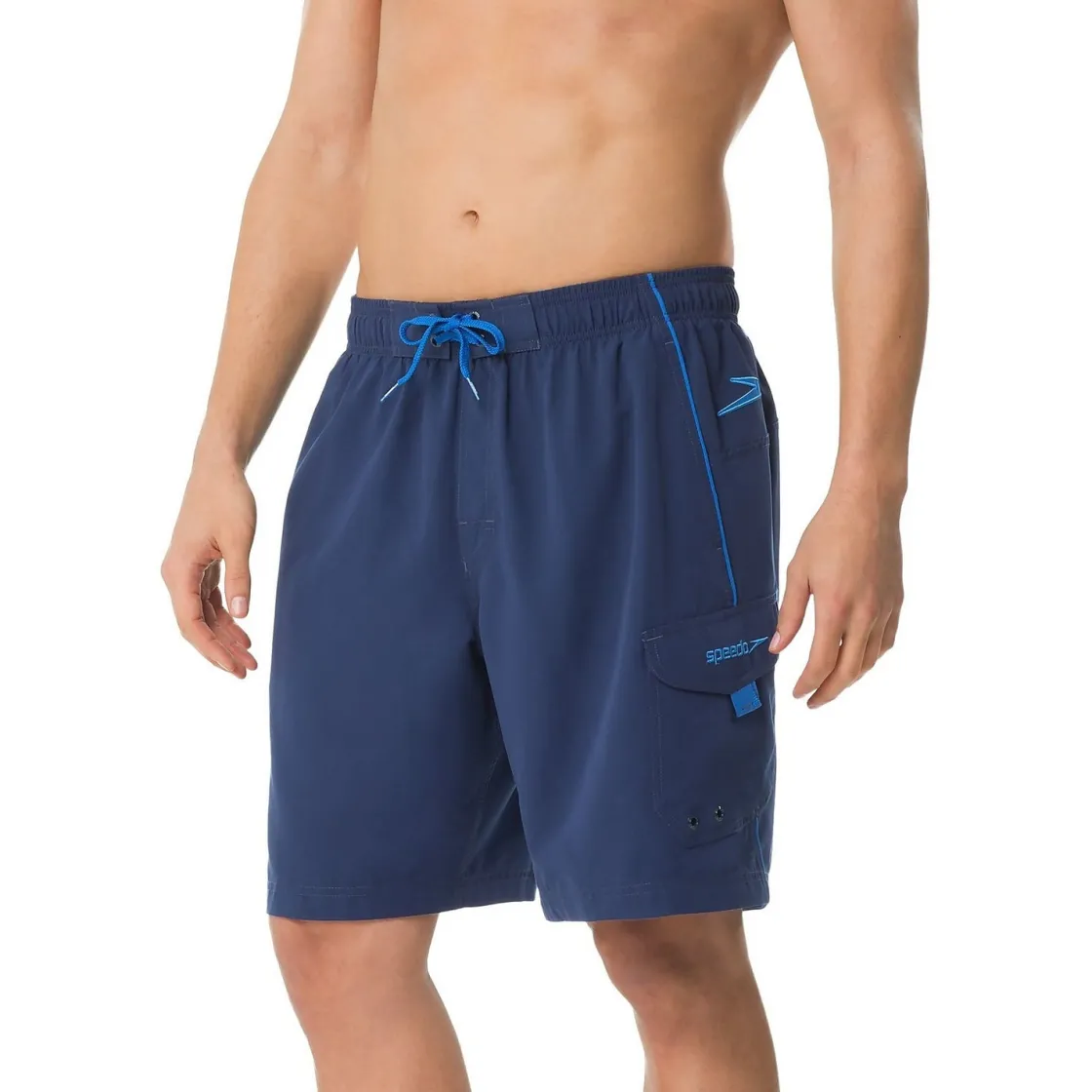 Swim Trunks & Boardshorts-Speedo Marina Volley Navy