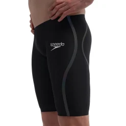 Tech Suits|Jammers-Speedo Men's Fastskin LZR Pure Intent 2.0 Jammer - Fina Approved Black/Iridescent