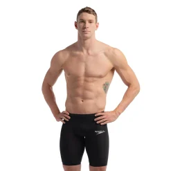 Jammers|Tech Suits-Speedo Men's Fastskin LZR Pure Valor 2.0 Jammer - Fina Approved Black