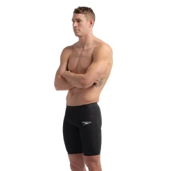 Jammers|Tech Suits-Speedo Men's Fastskin LZR Pure Valor 2.0 Jammer - Fina Approved Black