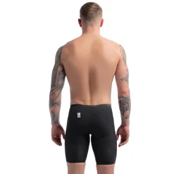 Jammers|Tech Suits-Speedo Men's Fastskin LZR Pure Valor 2.0 High Waisted Jammer - Fina Approved Black
