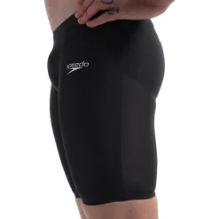 Jammers|Tech Suits-Speedo Men's Fastskin LZR Pure Valor 2.0 High Waisted Jammer - Fina Approved Black
