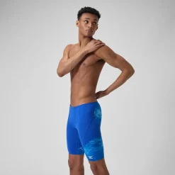 Jammers-Speedo Men's Lunar Storm Jammer
