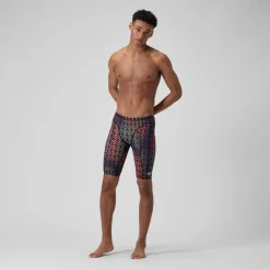 Jammers|Tech Suits-Speedo Men's Printed Vanquisher Jammer