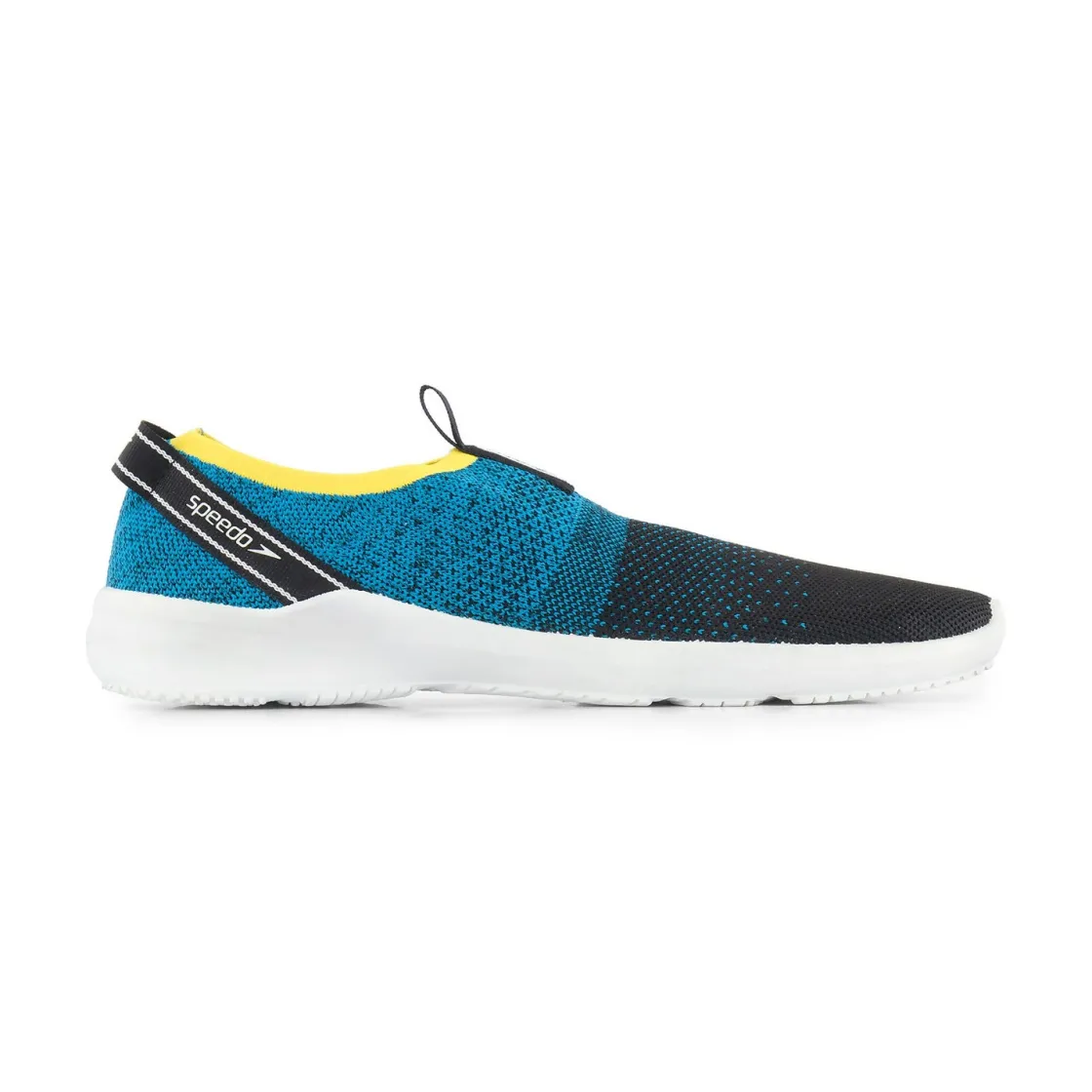 Footwear-Speedo Men's Surf Knit Pro Enamel Blue Black
