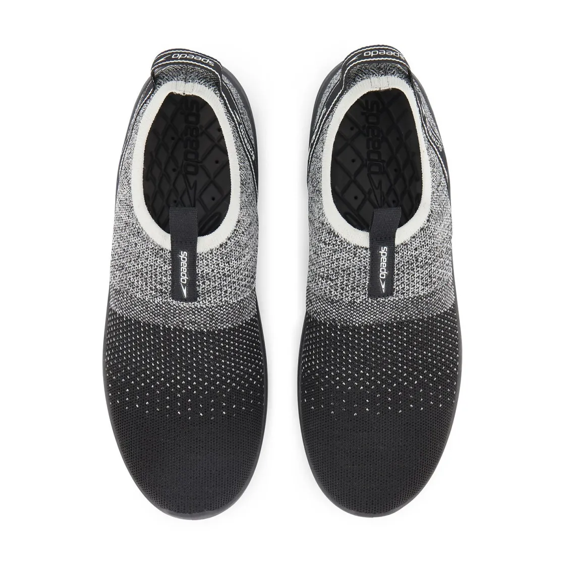 Footwear-Speedo Men's Surf Knit Pro High Rise Black