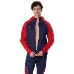 Teamwear-Speedo Men's Team Jacket Red