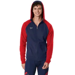 Teamwear-Speedo Men's Team Jacket Red