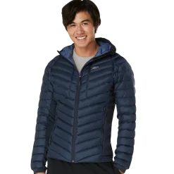 Parkas & Jackets-Speedo Men's Tephra Stretch Reflect Jacket Navy