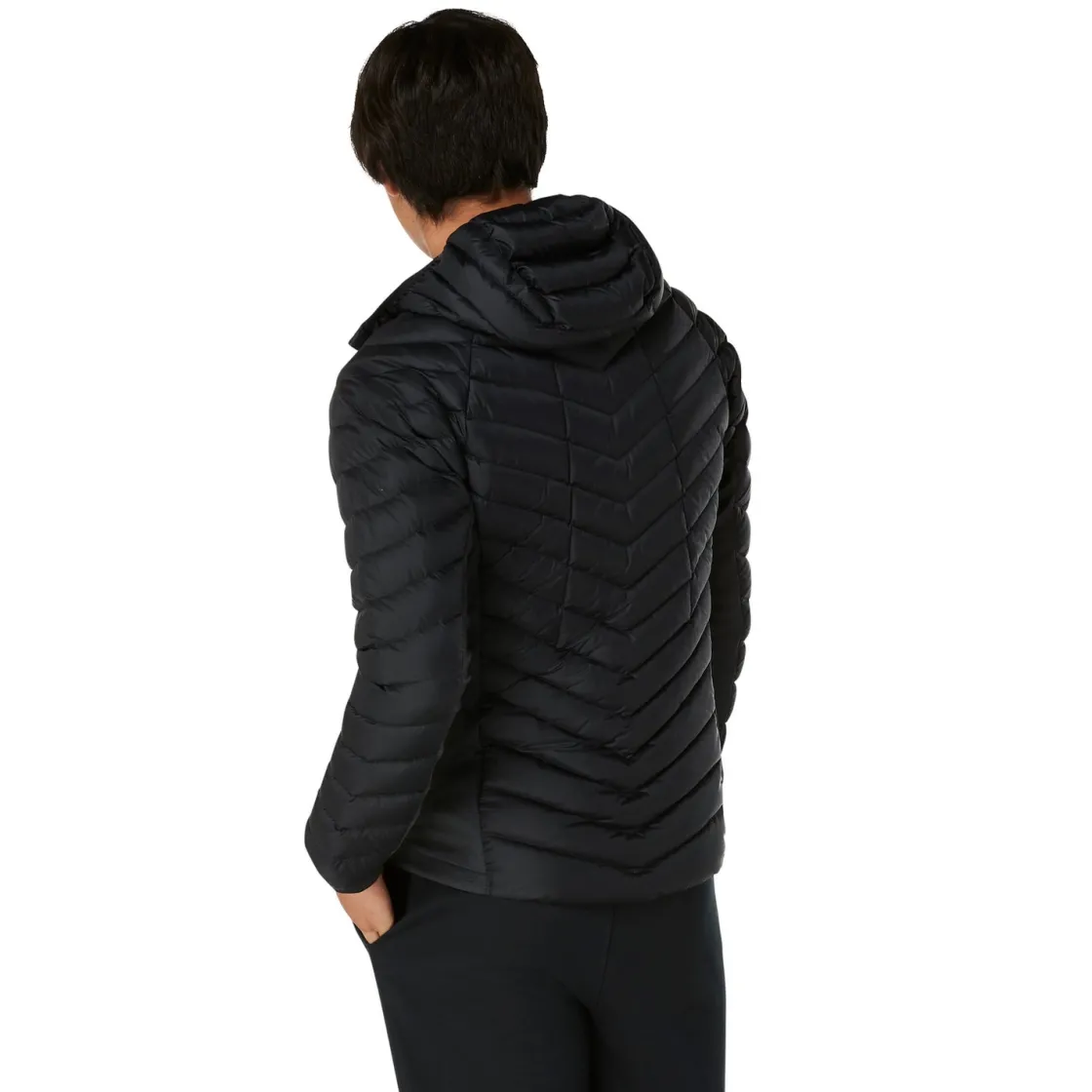 Parkas & Jackets-Speedo Men's Tephra Stretch Reflect Jacket Black