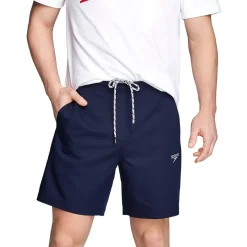 Teamwear-Speedo Men's Woven Warmup Short Navy