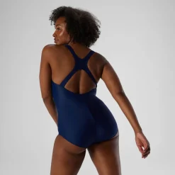 Fitness|One Pieces-Speedo Moderate Ultraback - PowerFLEX Navy