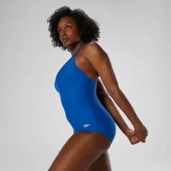 Fitness|One Pieces-Speedo Moderate Ultraback - PowerFLEX royal blue