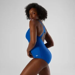 Fitness|One Pieces-Speedo Moderate Ultraback - PowerFLEX royal blue