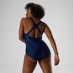 Fitness|One Pieces-Speedo Moderate Ultraback Long Navy