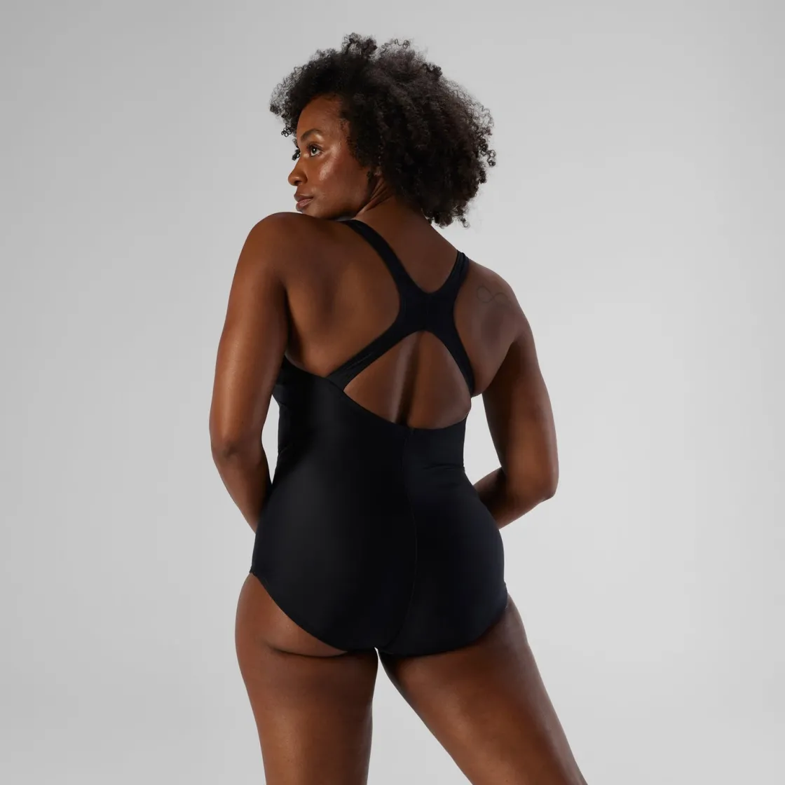 Fitness|One Pieces-Speedo Moderate Ultraback Long Black