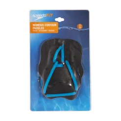 Training Aids-Speedo Nemesis Contour Paddles Black