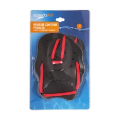 Training Aids-Speedo Nemesis Contour Paddles Black